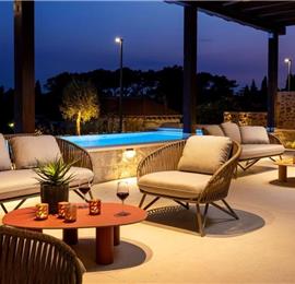 7 Bedroom Villa with Infinity Pool and Sea Views in Dubrovnik, Sleeps 14